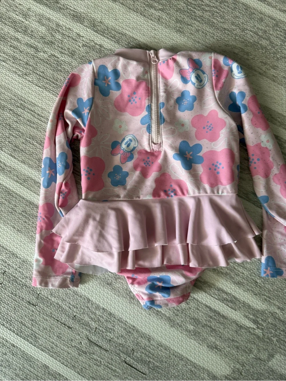 Disney Minnie Mouse bathing suit & Barbie bathing suit